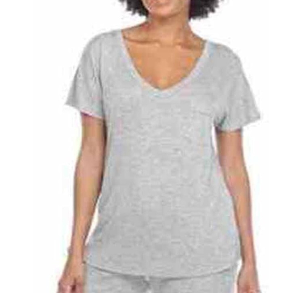 grey pj top